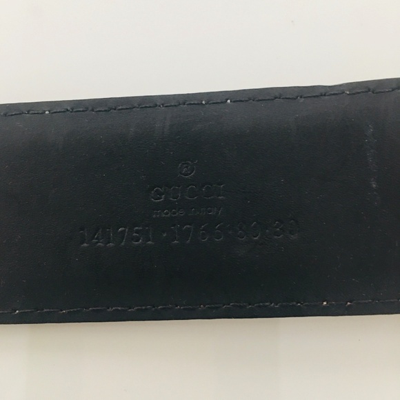 GUCCI WOMEN BELT LEATHER SILVERS SIZE 100 - Picture 9 of 17